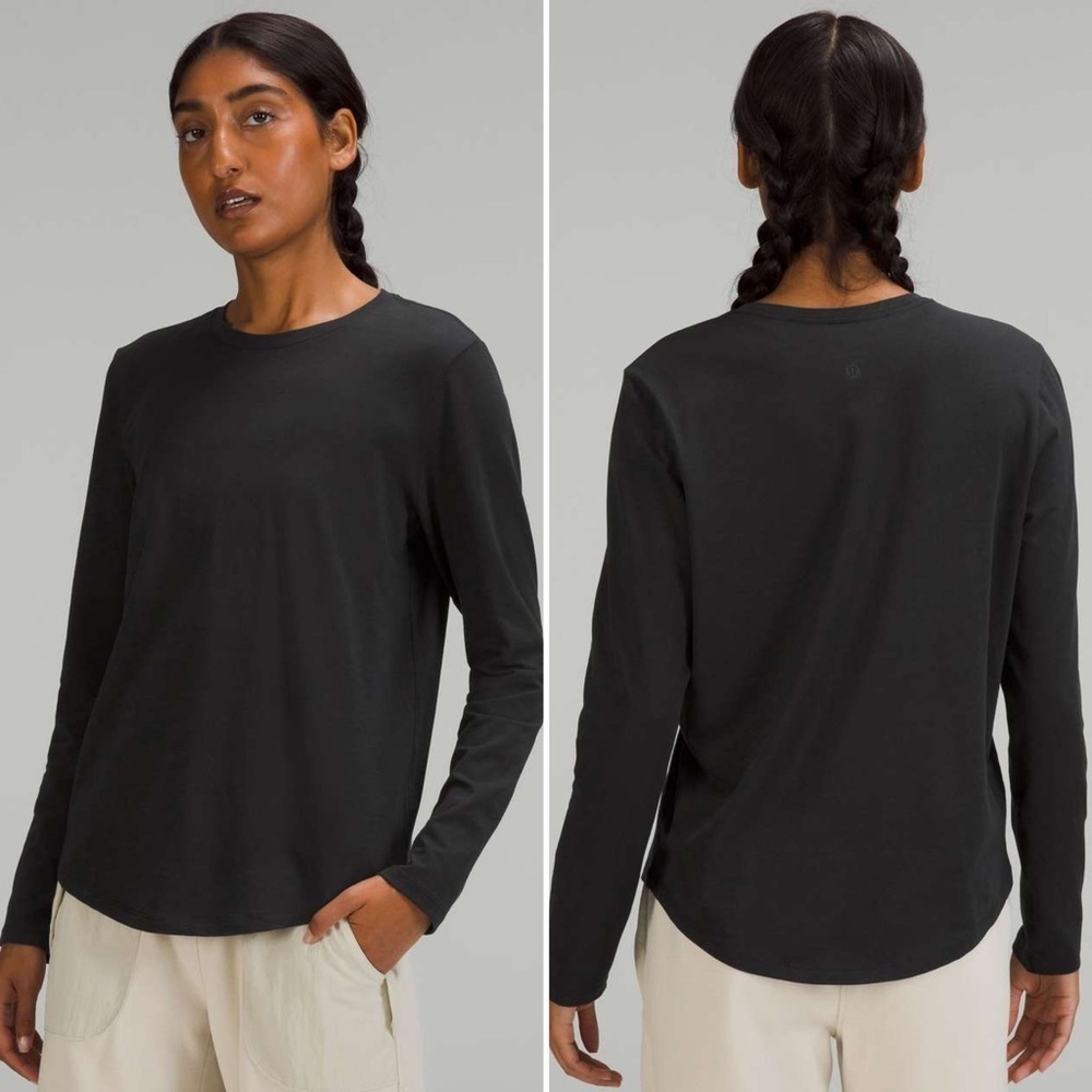 Lululemon Black Love Long Sleeve Shirt Women’s Size 4